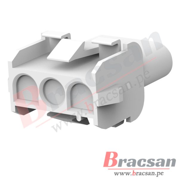 CONECTOR RECTANGULAR UNIVERSAL MATE-N-LOK 3 PINES MACHO TE CONNECTIVITY 350767-1