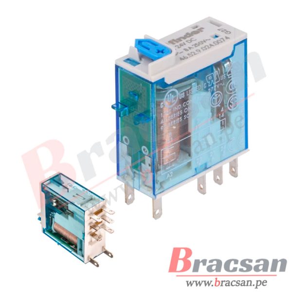 Relais De Puissance JQX-13F 220/240VAC - 8 Broches DPDT 10A - Neuf Sous Emballage