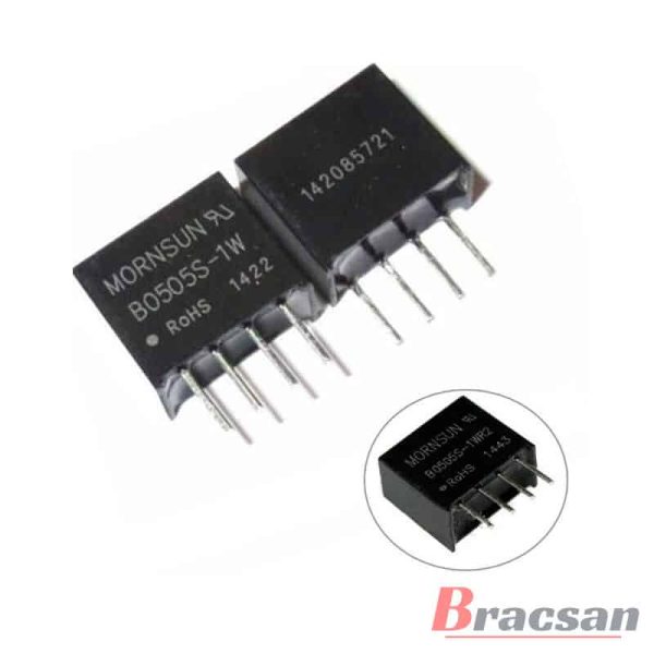 CONVERTIDOR DC / DC +5V SIP 4PIN MORNSUN B0505S-1W
