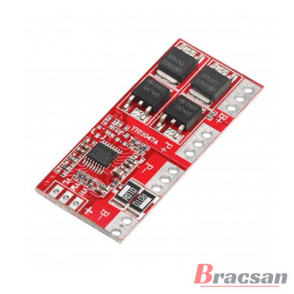 MODULO PARA CARGA DE BATERÍAS DE LITIO BMS 4S 30A 14.4V 14.8V 16.8V 18650 BC-4S30A