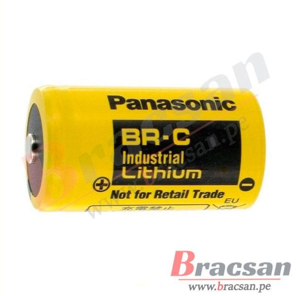 BATERIA DE LITHIUM INDUSTRIAL 3V 5000MAH BR26500 PANASONIC BR-C