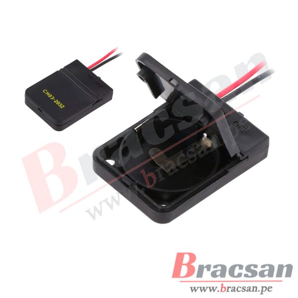 PORTA BATERIA CR2032 DE 1 PILA CON TAPA E INTERRUPTOR COMF CH03-2032AS