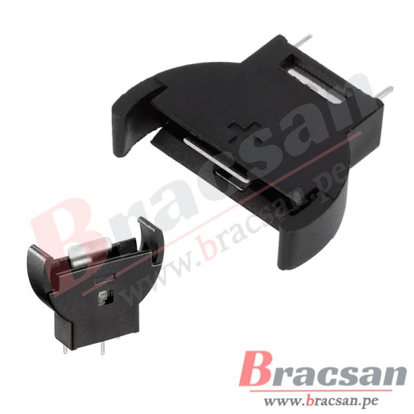 PORTA BATERIA CR2032 1 PILA PARA PCB 3 PINES CONNFLY DS1092-01-B6P
