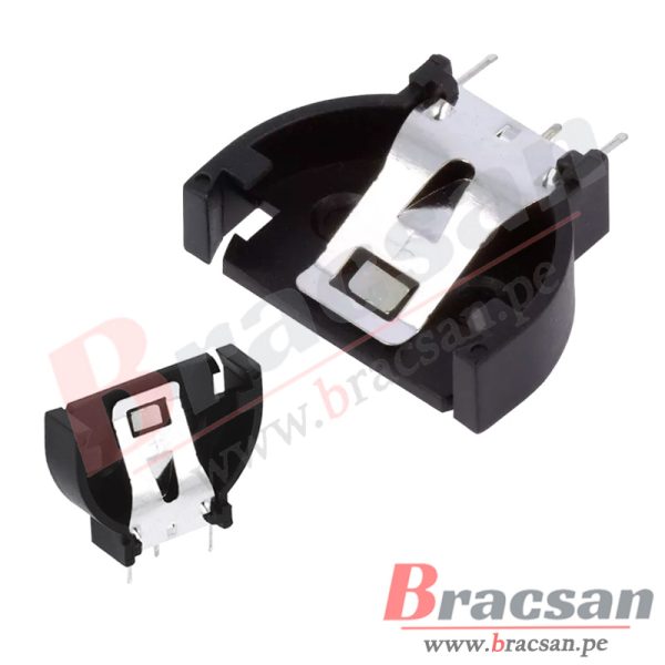 PORTA BATERIA CR2032 1 PILA PARA PCB 3 PINES CONNFLY DS1092-02-B6P