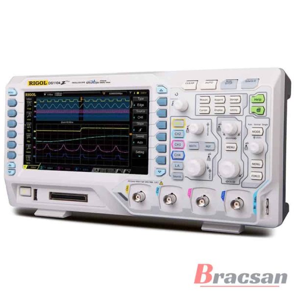 OSCILOSCOPIO DE 4 CANALES DE 100MHZ 1 GSA/S Y 24 MPTS DE PROFUNDIDAD DE MEMORIA RIGOL - DS1104Z PLUS - Imagen 2