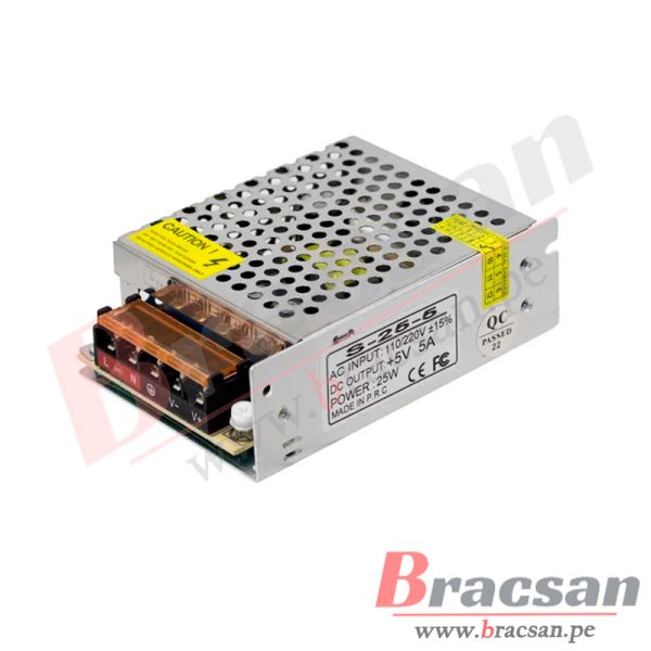 FUENTE DE ALIMENTACION SWITCHING 5VDC 5A S-25-5