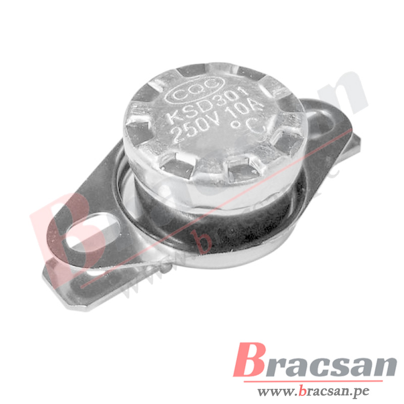 SENSOR TERMOSTATO PROTECTOR TERMICO NC NORMALMENTE CERRADO 50°C, 65°C, 75°C, 85°C, 95°C, 105°C, 150°C KSD301 3 SENSOR TERMOSTATO PROTECTOR TERMICO NC NORMALMENTE CERRADO 50°C, 65°C, 75°C, 85°C, 95°C, 105°C, 150°C KSD301 - Imagen 3