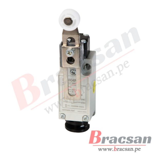 FINAL LIMITE DE CARRERA CON PALANCA REGULABLE HANYOUNG NUX LS804N
