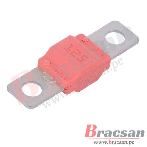 FUSIBLE PARA CARRO TIPO CARTUCHO TAMAÑO MIDI 125A MTA MIDIVAL-125A