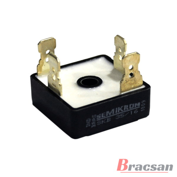 DIODO PUENTE RECTIFICADOR MONOFASICO 35AMP 1600V SKB 35/16 SEMIKRON