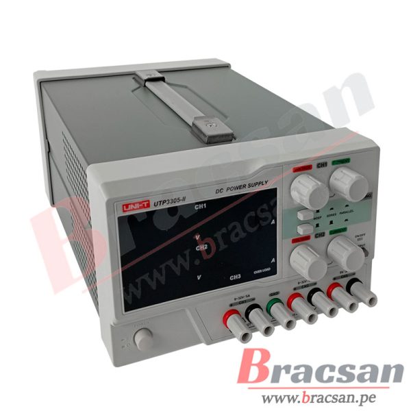 FUENTE DE ALIMENTACION LINEAL REGULABLE 0V-32V / 0A-5A 3 CANALES UNI-T UTP3305-II - Imagen 3