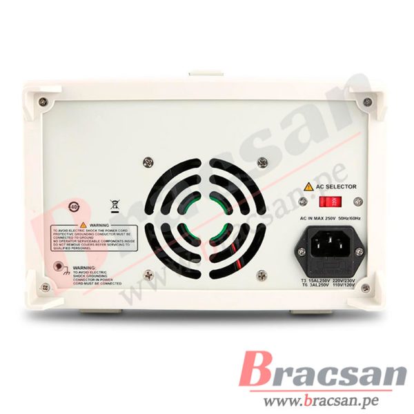 FUENTE DE ALIMENTACION LINEAL REGULABLE 0V-32V / 0A-5A 3 CANALES UNI-T UTP3305-II - Imagen 2