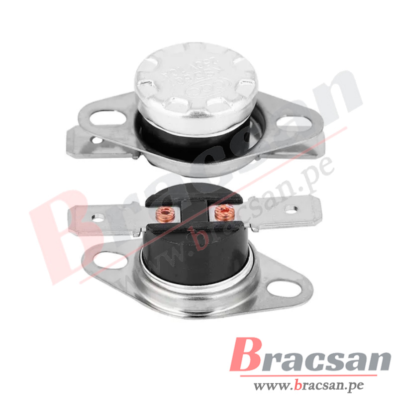 SENSOR TERMOSTATO PROTECTOR TERMICO NC NORMALMENTE CERRADO 50°C, 65°C, 75°C, 85°C, 95°C, 105°C, 150°C KSD301 1 SENSOR TERMOSTATO PROTECTOR TERMICO NC NORMALMENTE CERRADO 50°C, 65°C, 75°C, 85°C, 95°C, 105°C, 150°C KSD301